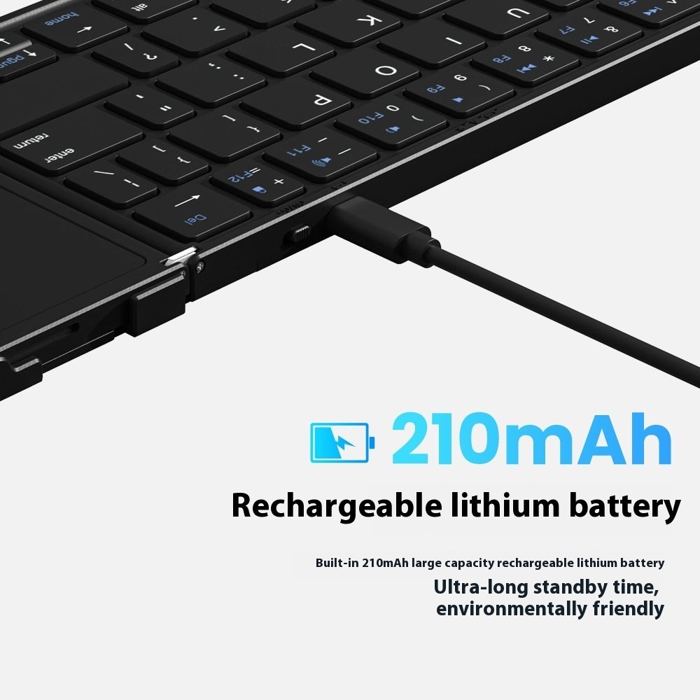 Mobile Phone Tablet Folding Bluetooth Keyboard Portable Mute Mobile Phone Tablet Folding Bluetooth Keyboard Portable Mute