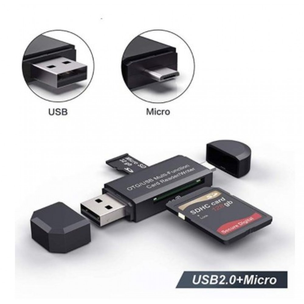 Embedded Mobile Phone Memory Card Reader With Light Micro