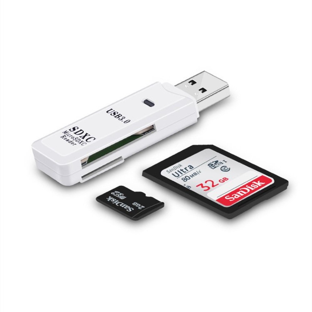 Memory Size Card Two-in-one Multi-function Card Reader Memory Size Card Two-in-one Multi-function Card Reader