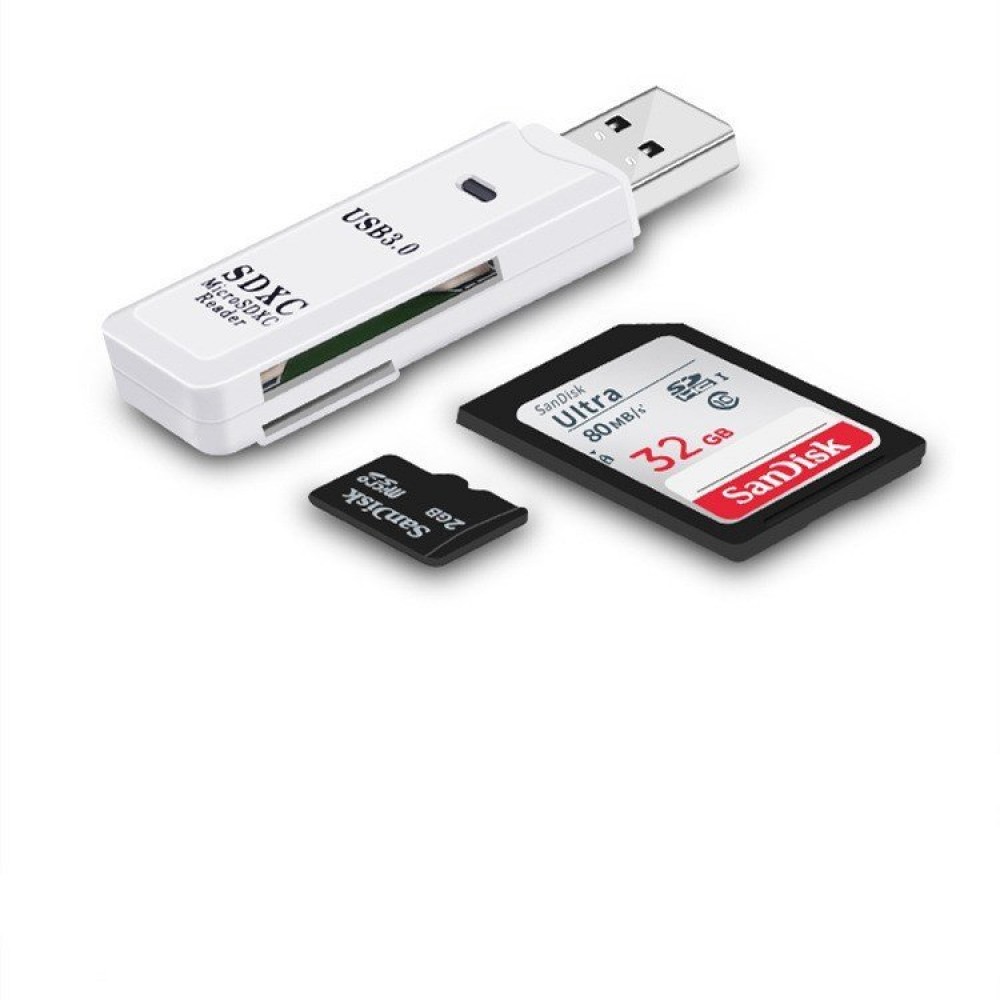 Memory Size Card Two-in-one Multi-function Card Reader Memory Size Card Two-in-one Multi-function Card Reader