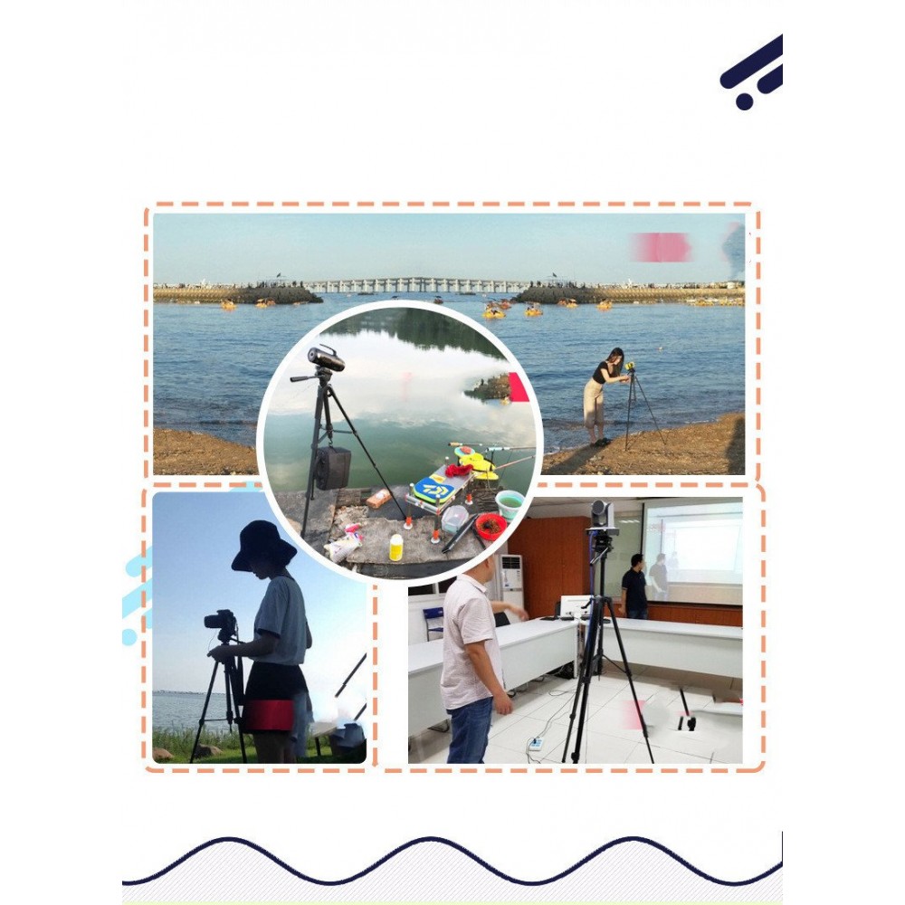 Compatible with Apple, Weifeng WT-3560 Micro SLR Digital Camera Tripod Camera PTZ Tripod Live Mobile Phone Stand