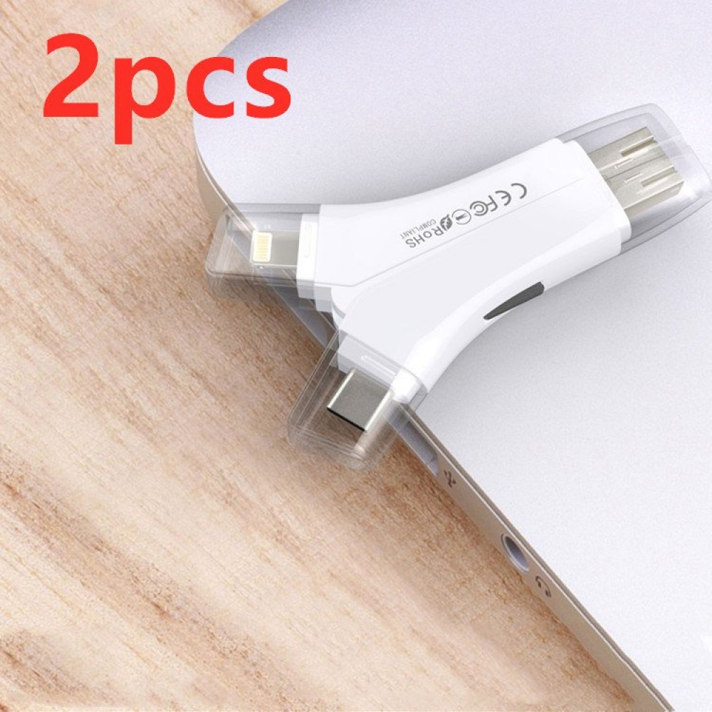 Mobile Phone Card Reader TF SD Multifunctional Four In One Universal Mobile Phone Card Reader TF SD Multifunctional Four In One Universal