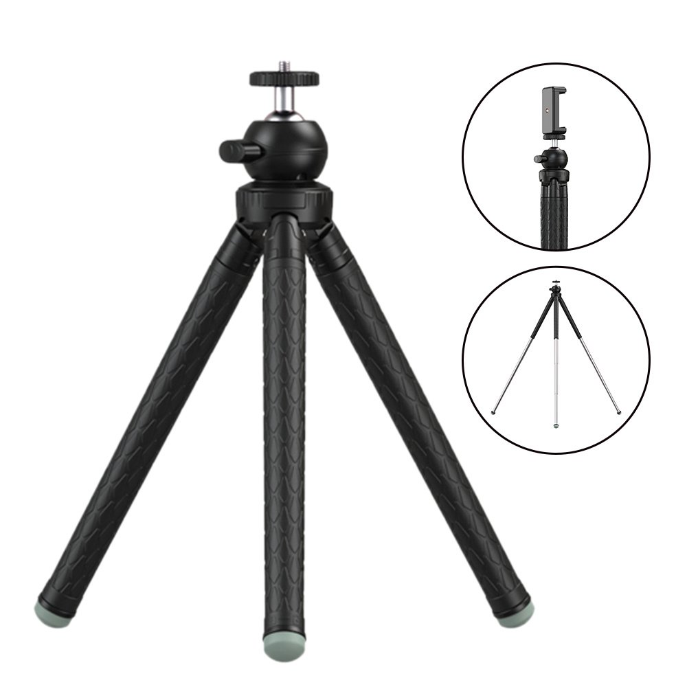 Compatible with Apple, Convenient camera phone telescopic tripod Compatible with Apple, Convenient camera phone telescopic tripod