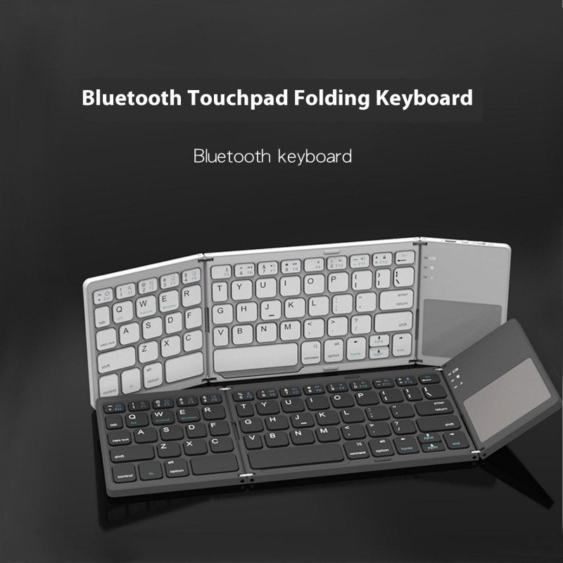 Mini Tri-fold Bluetooth Keyboard Portabl...