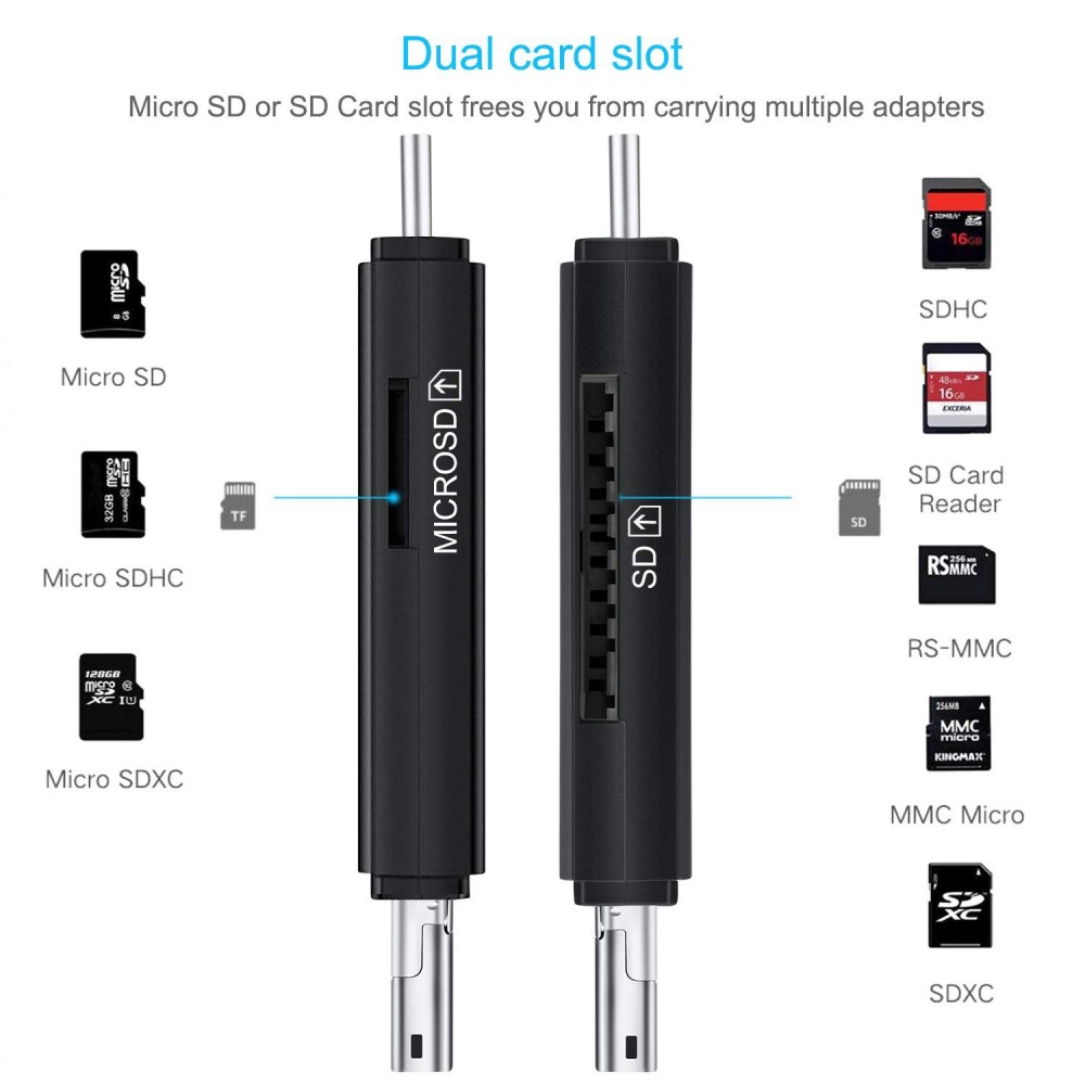 Four-in-one mobile phone U disk multi-function card reader Four-in-one mobile phone U disk multi-function card reader