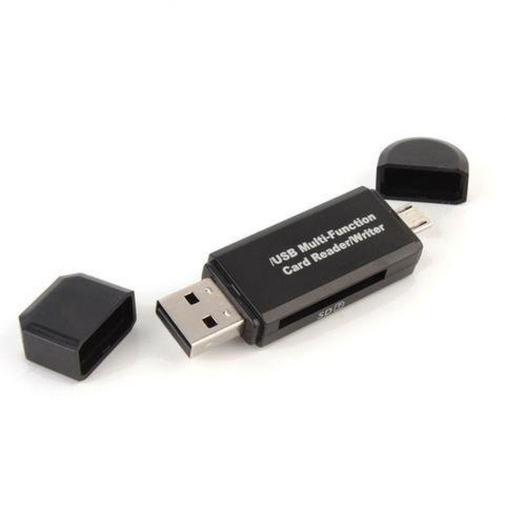 Smart Three-In-One Multi-Function Card Reader Smart Three-In-One Multi-Function Card Reader