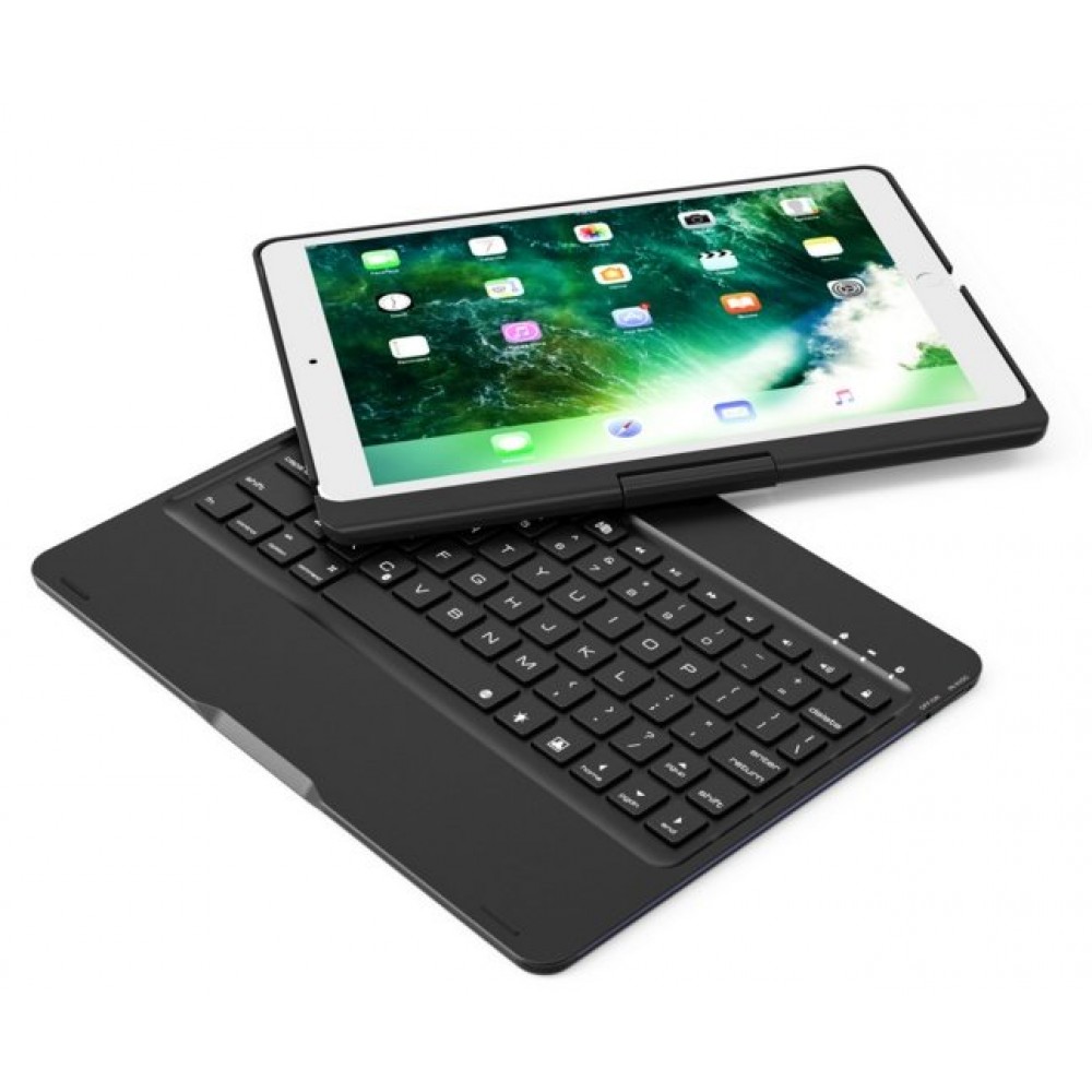 Compatible with Apple, Five ipad universal 360 degree rotating with breathing light Bluetooth keyboard Compatible with Apple, Five ipad universal 360 degree rotating with breathing light Bluetooth keyboard