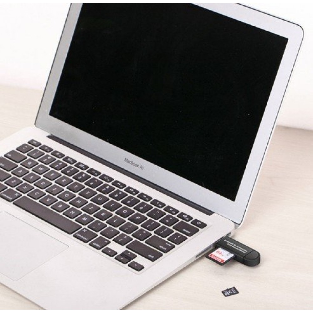 Smart Three-In-One Multi-Function Card Reader Smart Three-In-One Multi-Function Card Reader