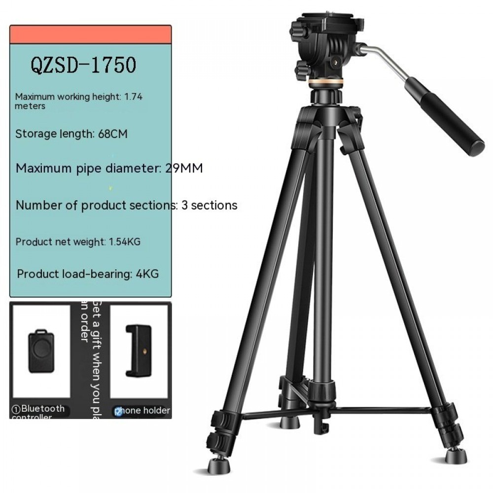 Light Age Aluminum Alloy Bracket SLR Camera Tripod Light Age Aluminum Alloy Bracket SLR Camera Tripod