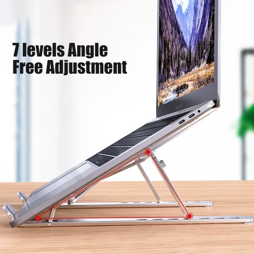 Folding Heat Dissipation Adjustable Lifting Portable Computer Stand