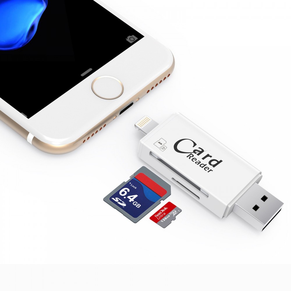 Tablet DCF Card Camera TF Card Reader U Disk 3-in-1 Memory Card Expansion Tablet DCF Card Camera TF Card Reader U Disk 3-in-1 Memory Card Expansion
