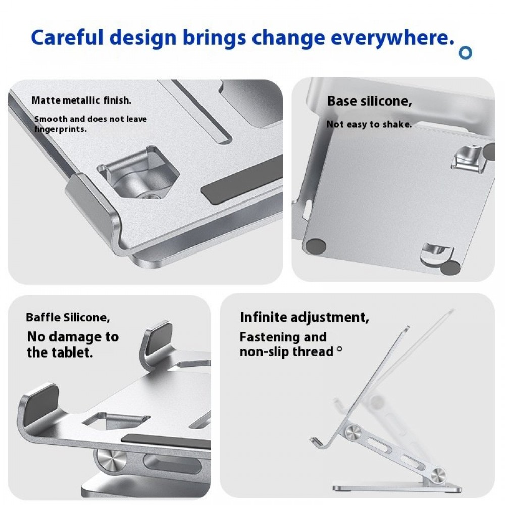 Tablet Computer Bracket Metal Pad Support Frame Desktop Lazy
