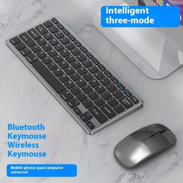 Wireless Keyboard Mouse Ultra-thin Suit ...