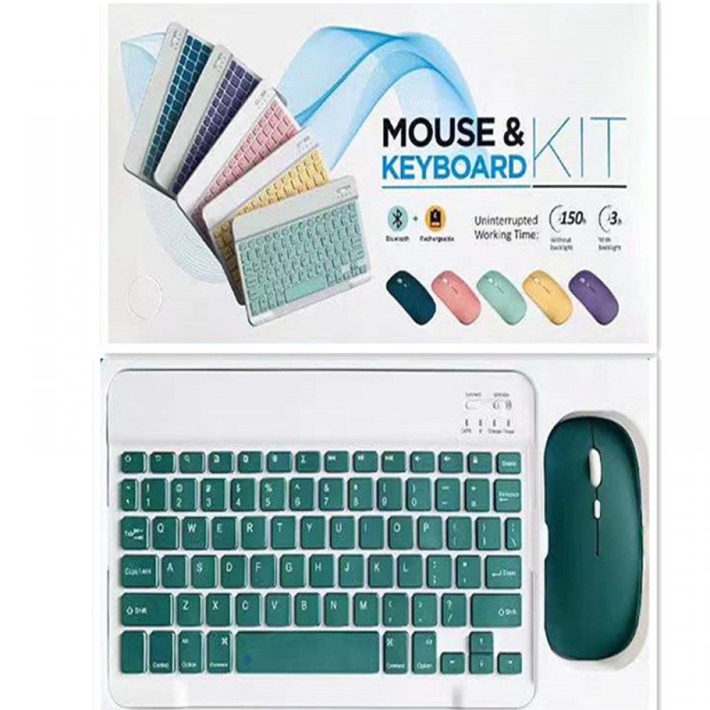 Creative Solid Color Bluetooth Keyboard And Mouse Set Creative Solid Color Bluetooth Keyboard And Mouse Set