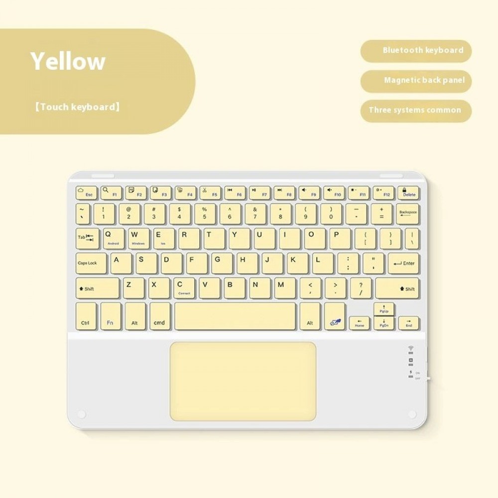 Bluetooth Keyboard With Touch For Mobile Phone Tablet Wireless Rechargeable Bluetooth Keyboard With Touch For Mobile Phone Tablet Wireless Rechargeable