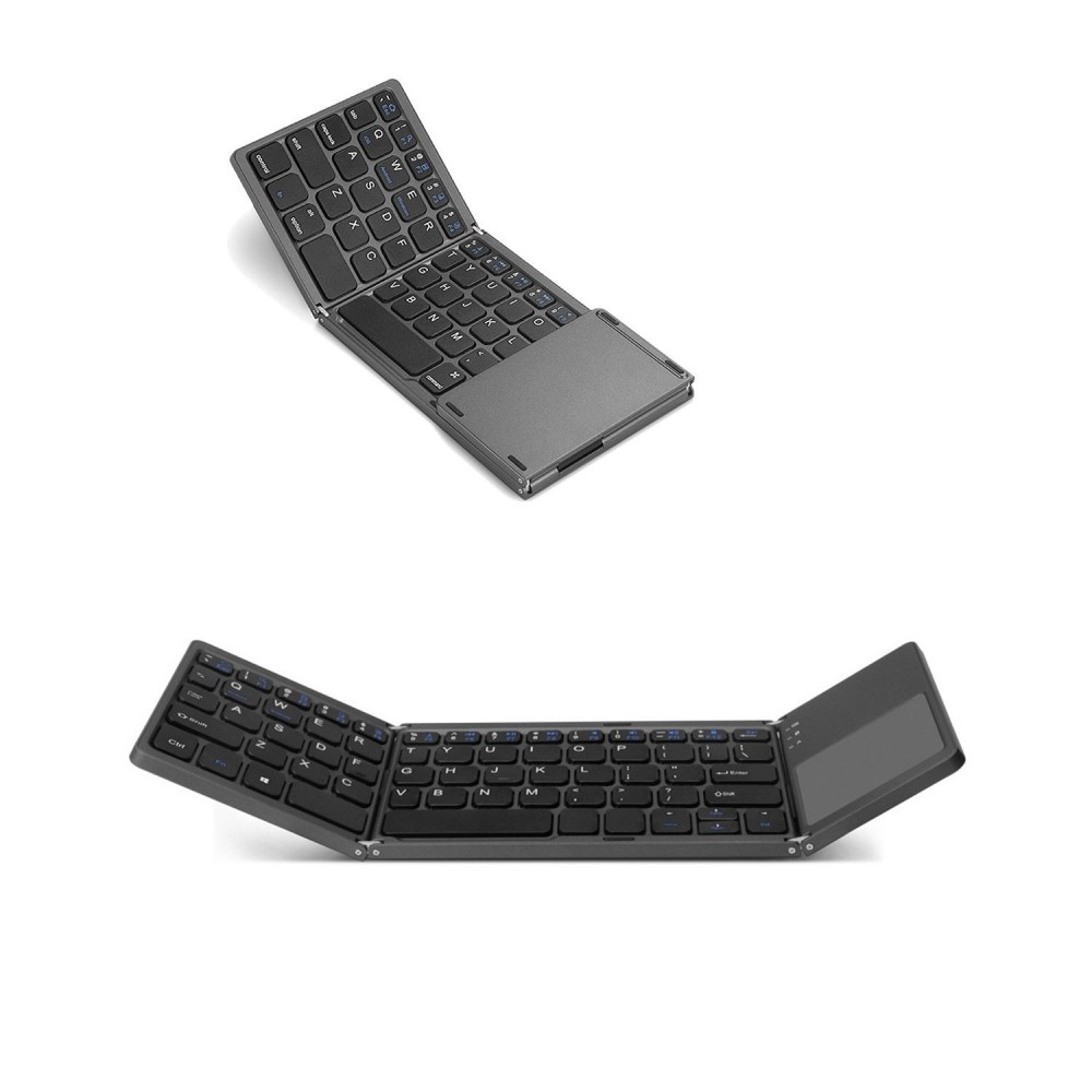 Mini Tri-fold Bluetooth Keyboard Portable Thin Touch Mini Tri-fold Bluetooth Keyboard Portable Thin Touch