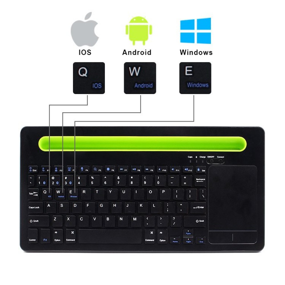 Universal touch keyboard for tablet phones