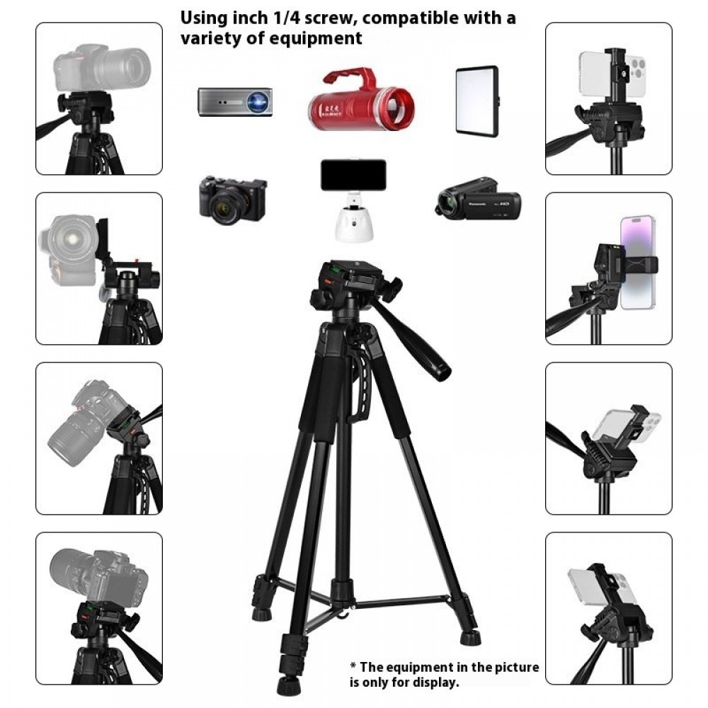 D600 Mobile Phone Selfie Live Tripod Night Fish Luring Lamp Camera Bracket D600 Mobile Phone Selfie Live Tripod Night Fish Luring Lamp Camera Bracket