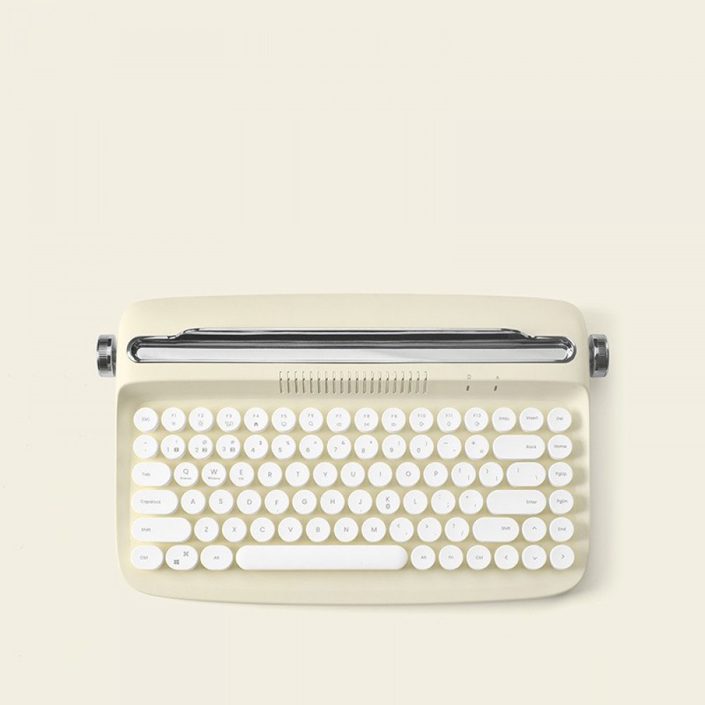 Retro Ipad Bluetooth Keyboard Mouse Set Cute Office Retro Ipad Bluetooth Keyboard Mouse Set Cute Office