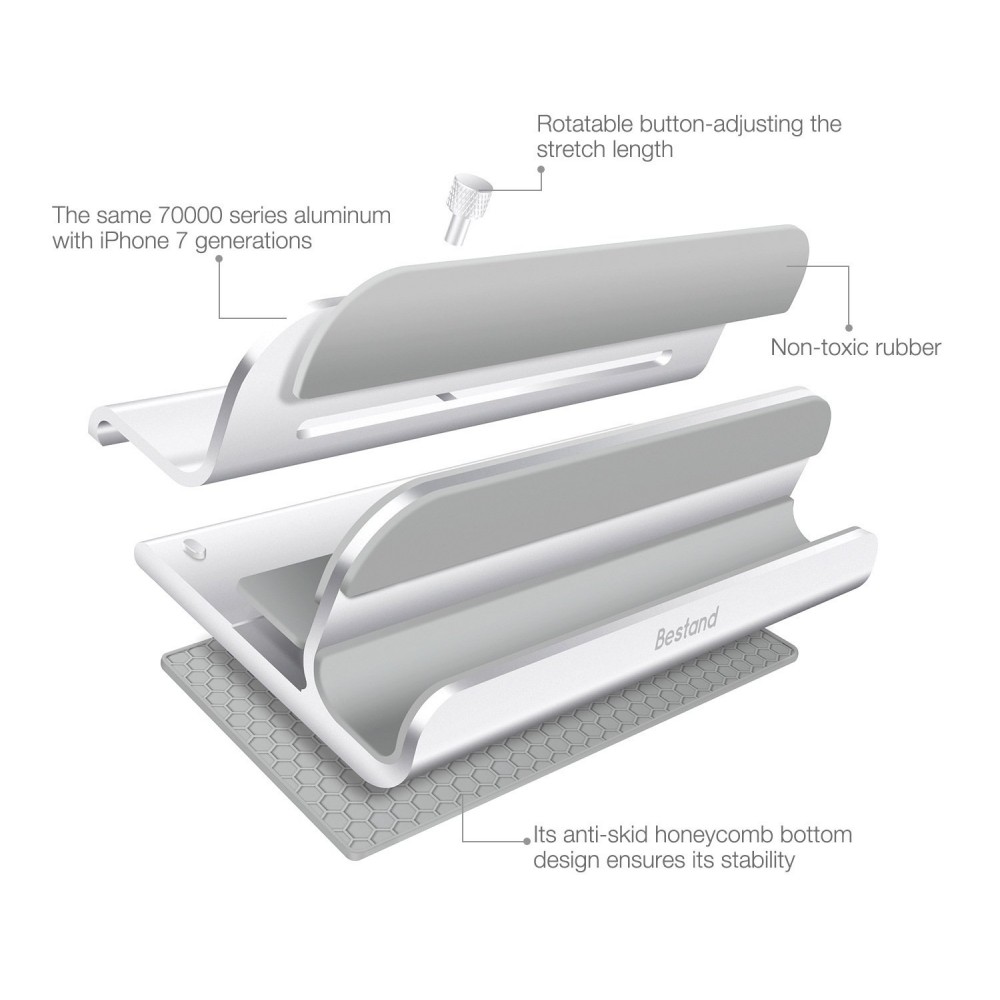 Tablet computer aluminum alloy bracket