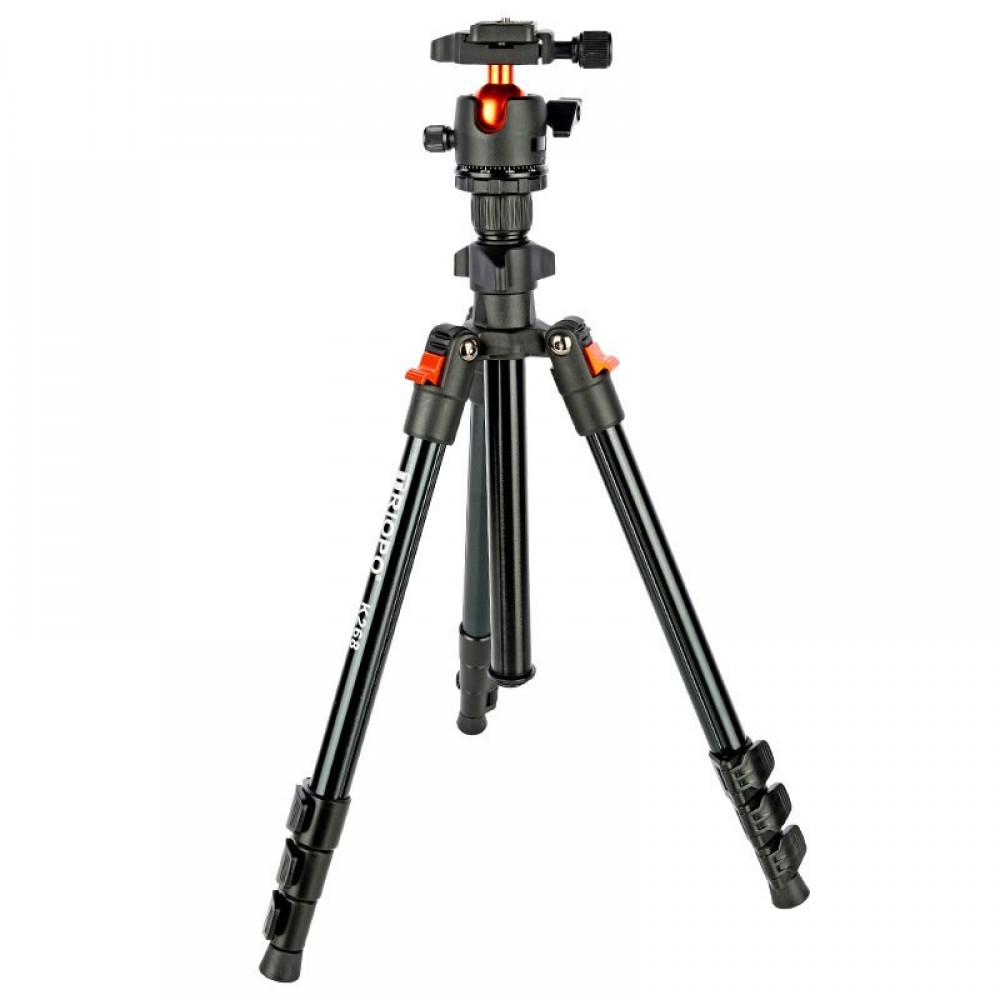 K268 Aluminum Alloy Folding Portable SLR Camera Tripod K268 Aluminum Alloy Folding Portable SLR Camera Tripod