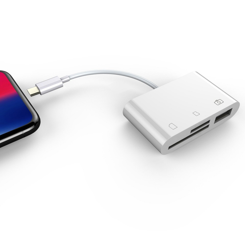 Type-c Three-in-one Otg Multi-function Card Reader Type-c Three-in-one Otg Multi-function Card Reader