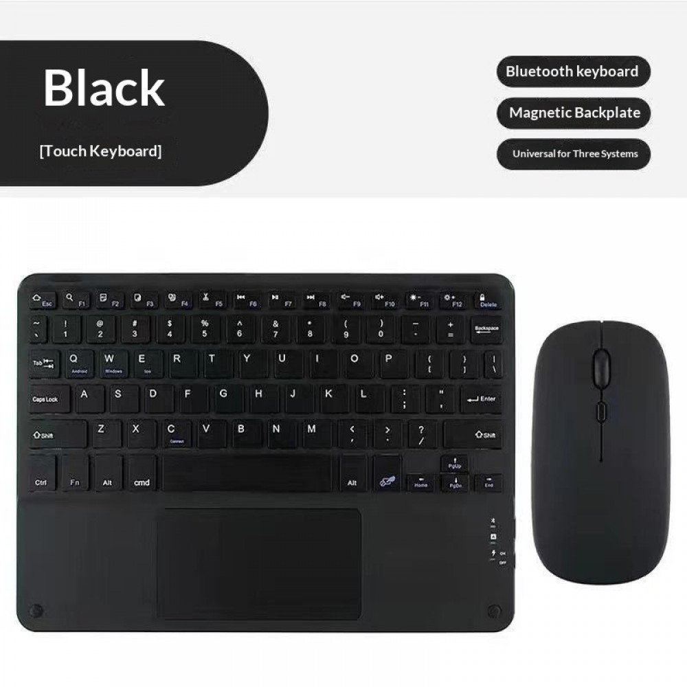 Compatible With Tablet External Touch-control Bluetooth Keyboard Compatible With Tablet External Touch-control Bluetooth Keyboard
