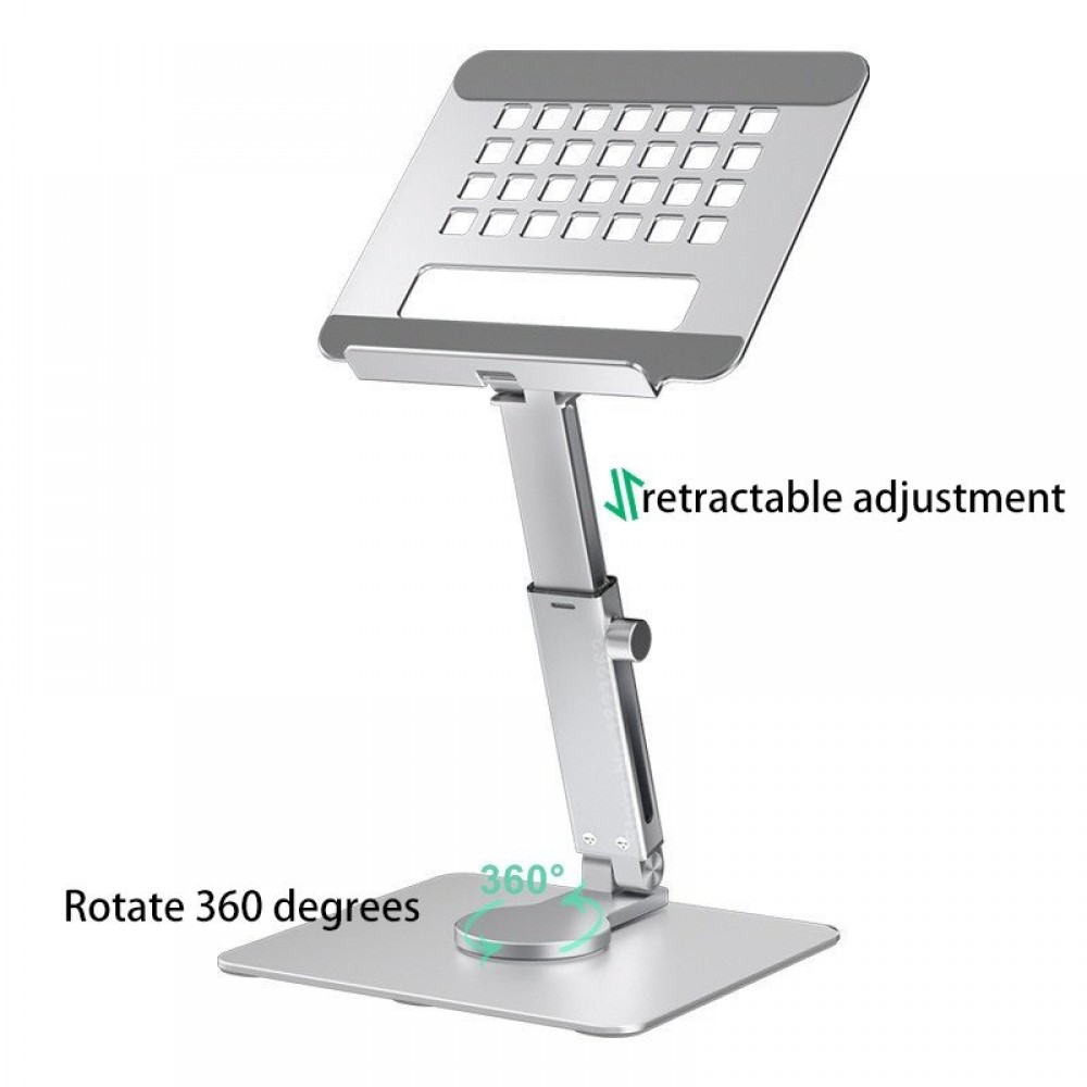 Tablet Computer Lifting And Retracting Portable Aluminum Alloy Bracket