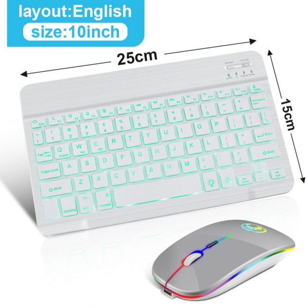 Tablet PC External Wireless Bluetooth Keyboard And Mouse Set Tablet PC External Wireless Bluetooth Keyboard And Mouse Set
