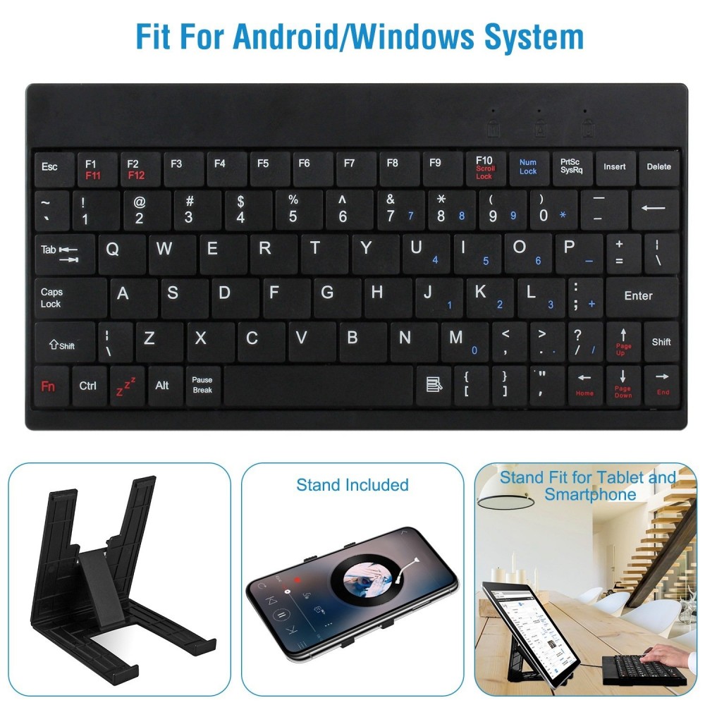 80 Keys Wired Keyboard Mini USB Connector Keyboard Portable Durable Keyboard With Carry Bag Tablet Stand For Android Window Tablet 80 Keys Wired Keyboard Mini USB Connector Keyboard Portable Durable Keyboard With Carry Bag Tablet Stand For Android Window Tablet