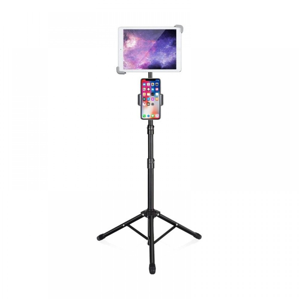 Tablet PC Stand Metal Telescopic Tube Floor Tripod Stand Live Broadcast Outdoor Indoor Tablet Computer Stand Floor Tablet PC Stand Metal Telescopic Tube Floor Tripod Stand Live Broadcast Outdoor Indoor Tablet Computer Stand Floor