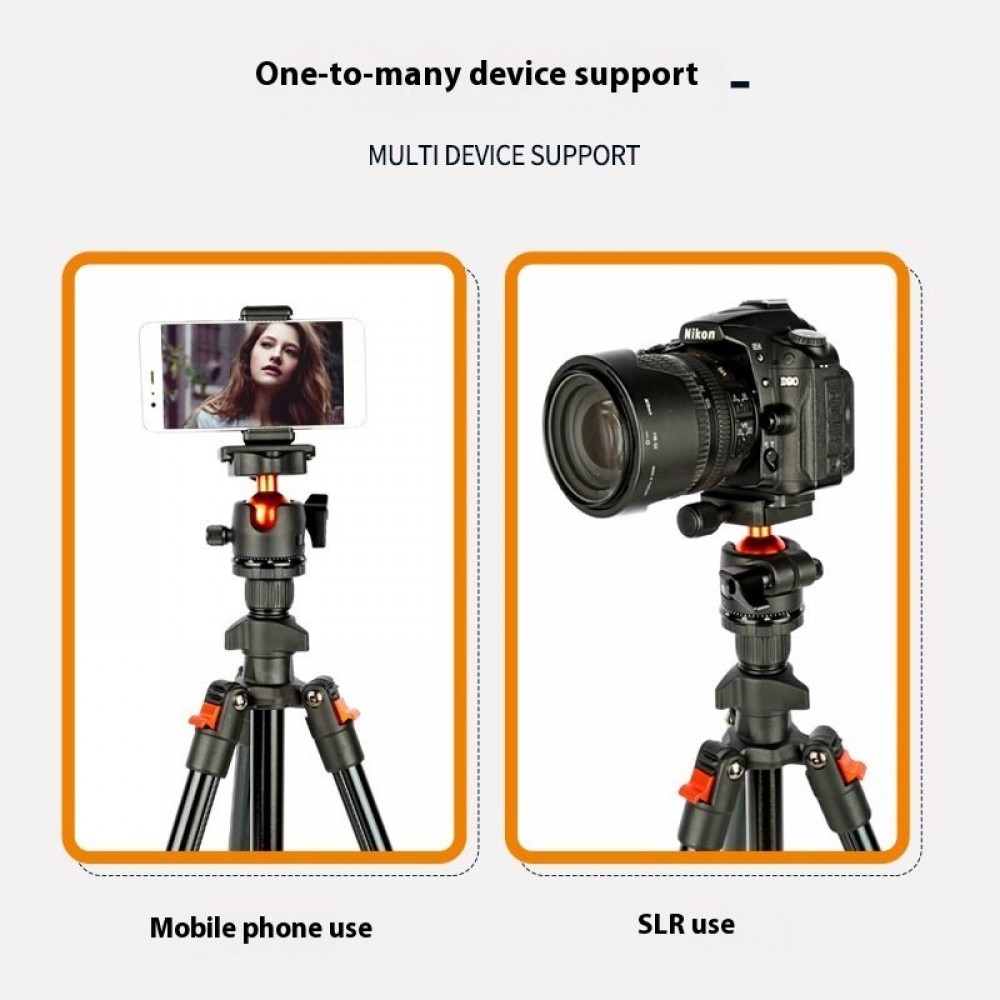 K268 Aluminum Alloy Folding Portable SLR Camera Tripod K268 Aluminum Alloy Folding Portable SLR Camera Tripod