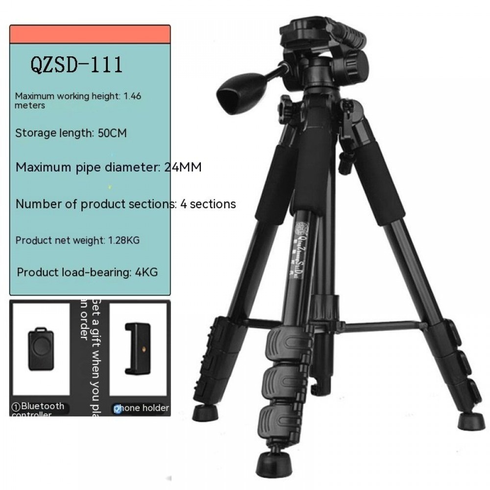 Light Age Aluminum Alloy Bracket SLR Camera Tripod Light Age Aluminum Alloy Bracket SLR Camera Tripod