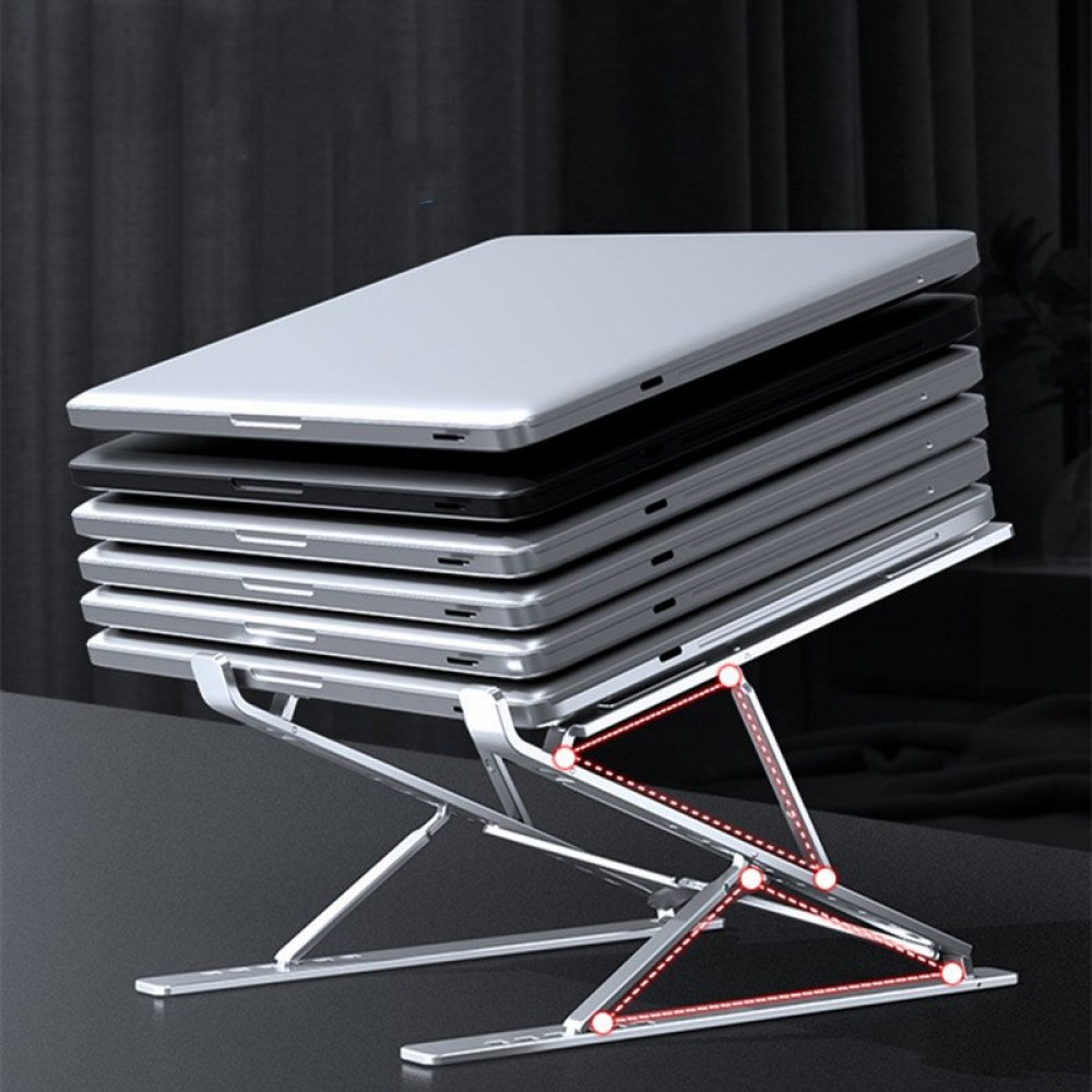 Zinc Alloy Portable Computer Folding Heat Dissipation Bracket Zinc Alloy Portable Computer Folding Heat Dissipation Bracket