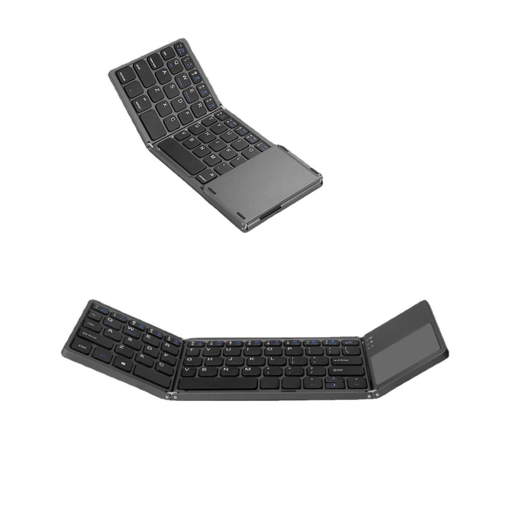 Mini Tri-fold Bluetooth Keyboard Portable Thin Touch Mini Tri-fold Bluetooth Keyboard Portable Thin Touch