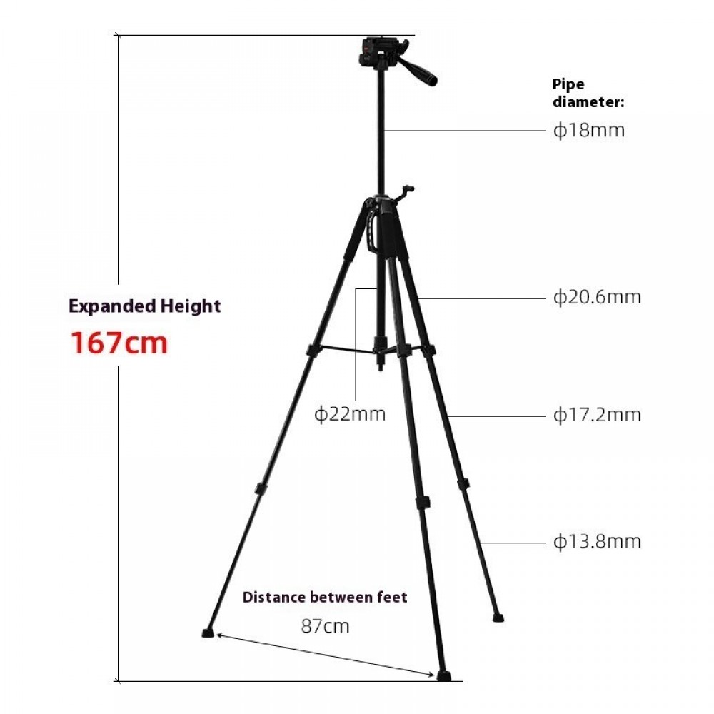D600 Mobile Phone Selfie Live Tripod Night Fish Luring Lamp Camera Bracket D600 Mobile Phone Selfie Live Tripod Night Fish Luring Lamp Camera Bracket