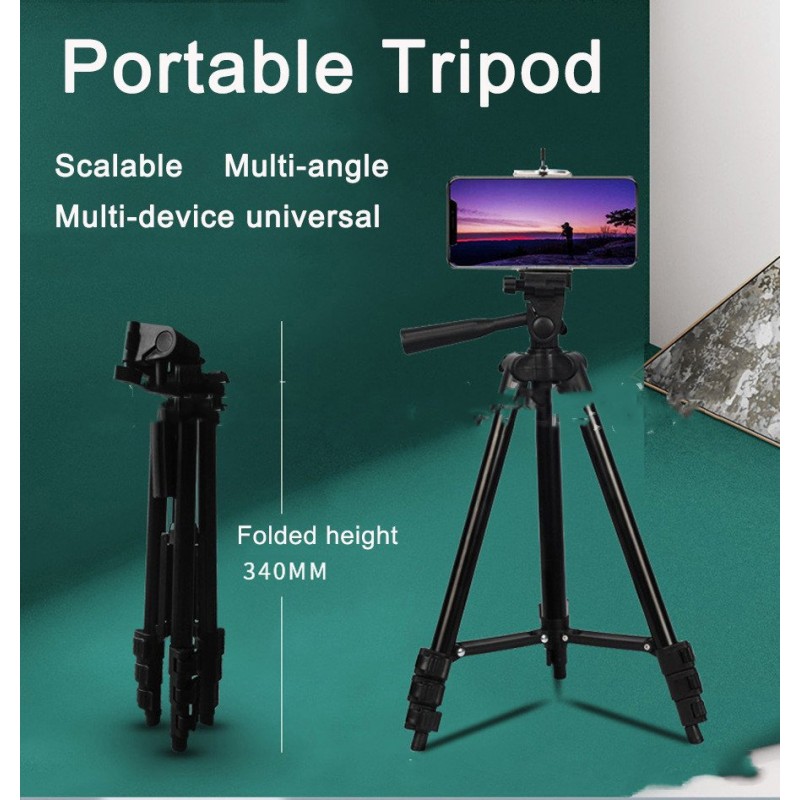 LED Light Camera Portable Tripod...
