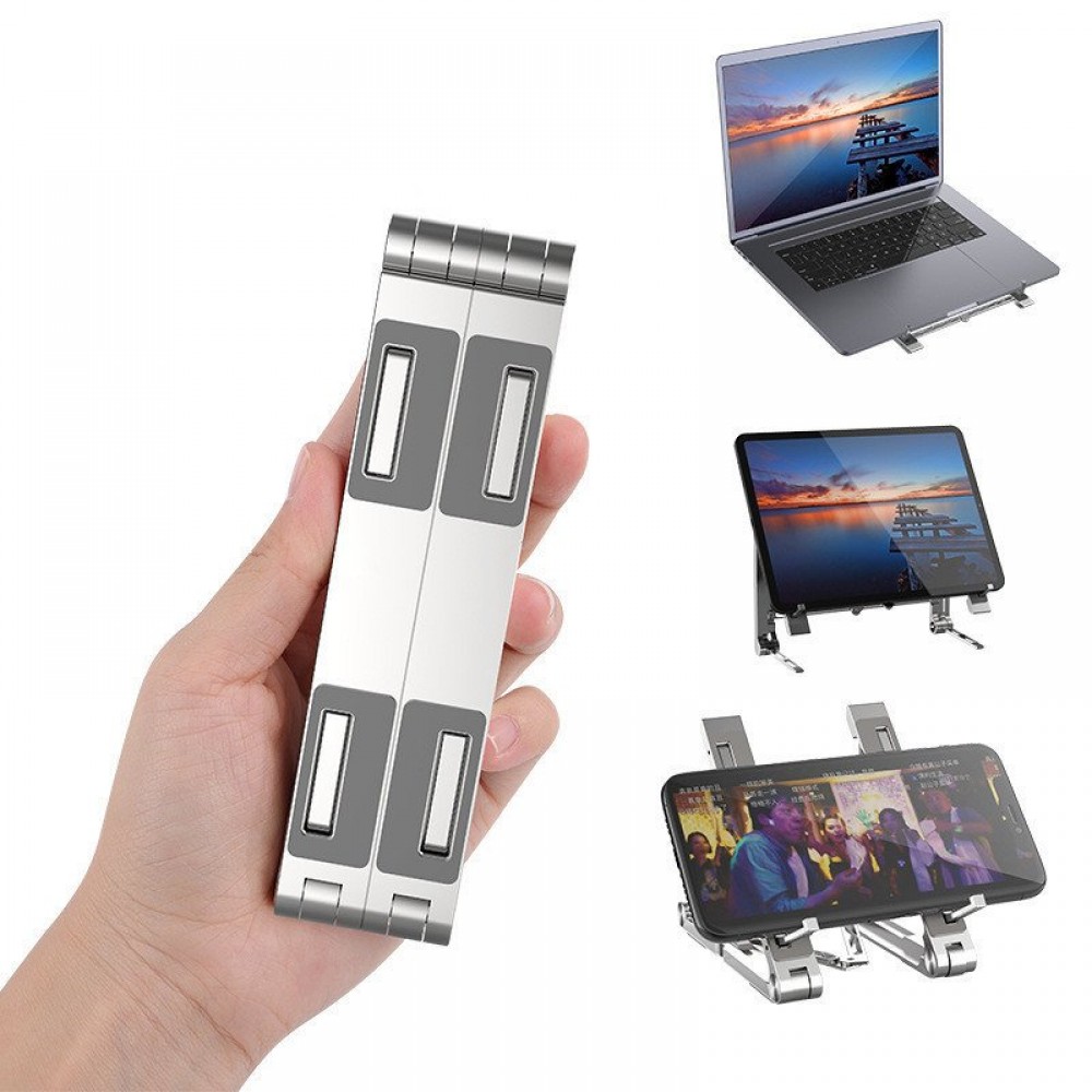 Zinc Alloy Portable Computer Folding Heat Dissipation Bracket Zinc Alloy Portable Computer Folding Heat Dissipation Bracket