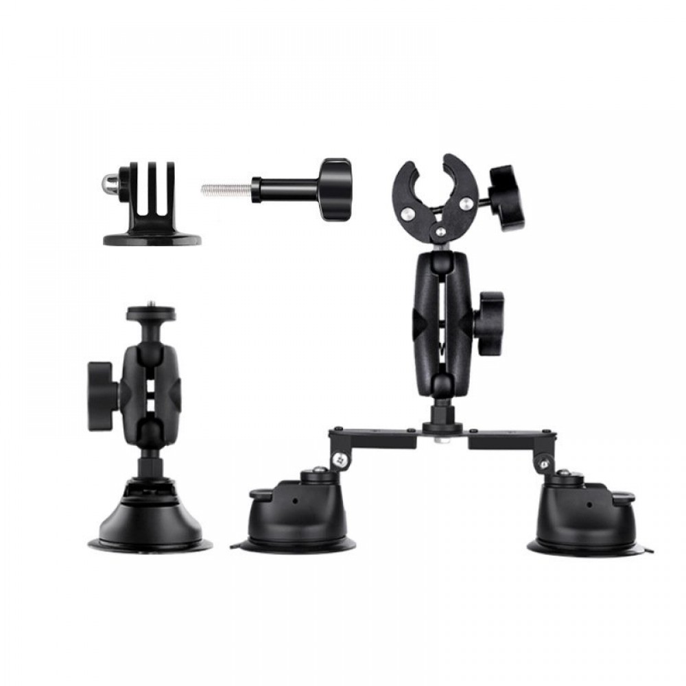 Panoramic Camera View Angle Car Roof And Racket Suction Cup Fixed Bracket