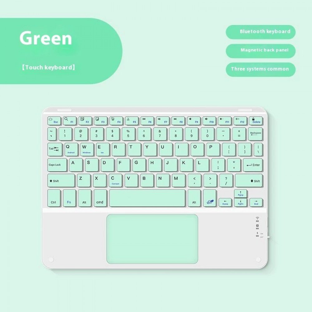 Bluetooth Keyboard With Touch For Mobile Phone Tablet Wireless Rechargeable Bluetooth Keyboard With Touch For Mobile Phone Tablet Wireless Rechargeable